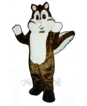 Calvin Chipmunk Mascot Costume