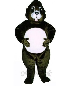 Happy Groundhog Mascot Costume
