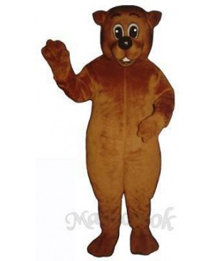 Chuckie Woodchuck Mascot Costume