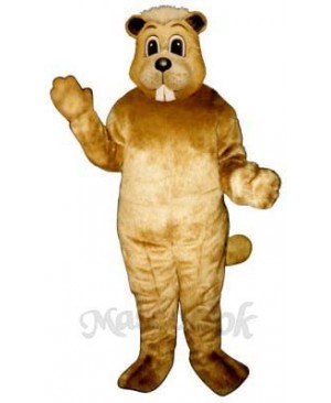 Willy Beaver Mascot Costume