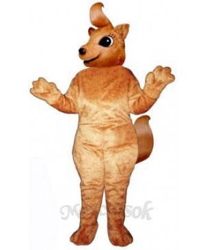 Girly Squirrel Mascot Costume