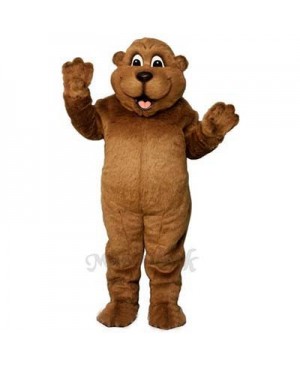 Woody Woodchuck Mascot Costume