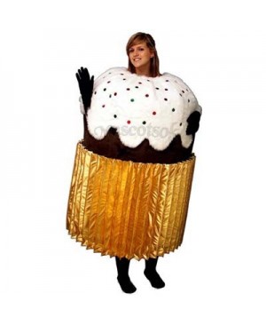 Cupcake Mascot Costume