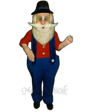 Hillbilly Harold Mascot Costume