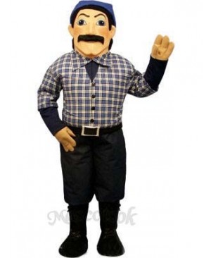 Timber Jack Mascot Costume