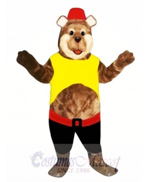 Good Ole Boy Bear Mascot Costume