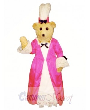 Cute Desiree Duebear Bear Mascot Costume