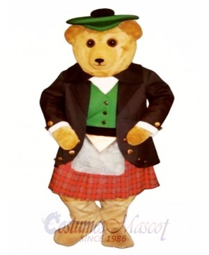 Argyle MacBear Bear Mascot Costume