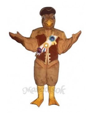 Cute Admiral Albatross Mascot Costume