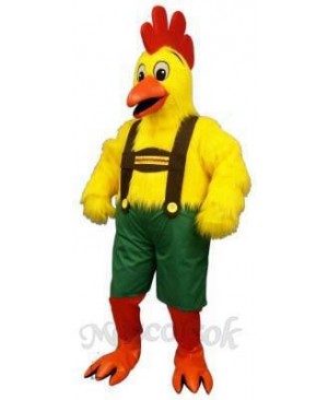 Cute Chicken Yodel Mascot Costume