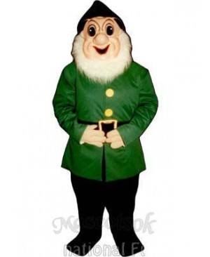 Christmas Elf with Glasses Mascot Costume