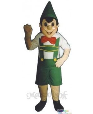 Boy Elf Mascot Costume