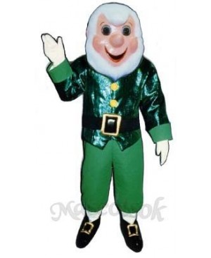 Grandpa Elf Christmas Mascot Costume