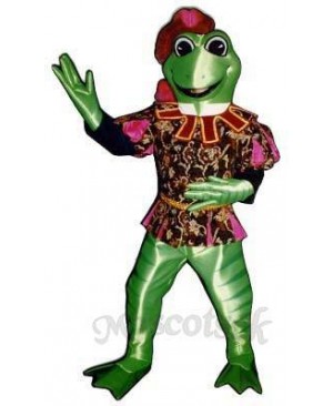 Prince Frederick Frog Mascot Costume