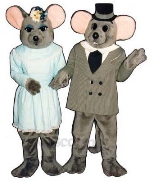 Miss Mouse Mascot Costume