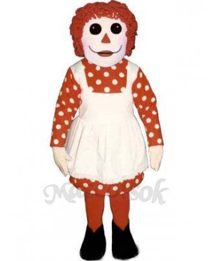 Girl Rag Doll Mascot Costume