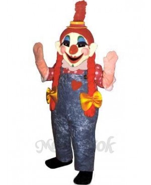 Clara Clown Mascot Costume