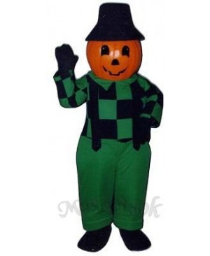 Blinkey Pumpkin Mascot Costume