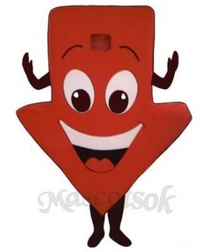 Red Arrow Mascot Costume
