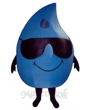 Drip with Shades Mascot Costume