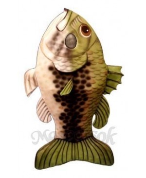 Large Mouth Bass Fish Mascot Costume