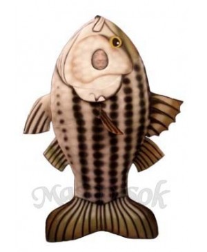 Striped Bass Mascot Costume
