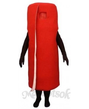 Rolled Red Carpet Mascot Costume