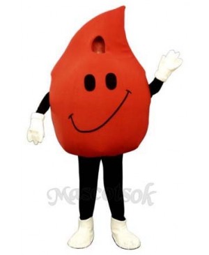 Ketchup Drop Mascot Costume