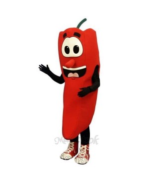 Red Hot Pepper Mascot Costume