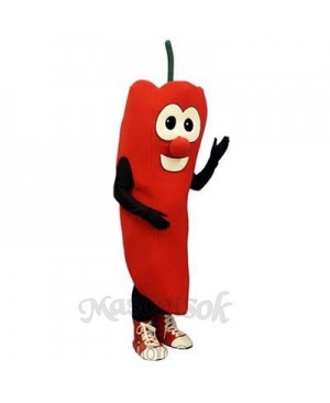 Sunny Red Pepper Mascot Costume