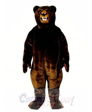 Grizzly Bear Mascot Costume