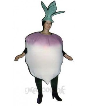 Turnip Mascot Costume