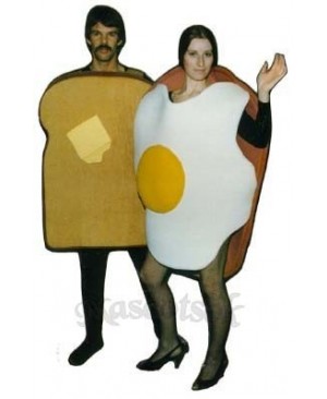 Toast Mascot Costume