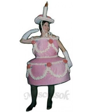 Birthday Cake Mascot Costume