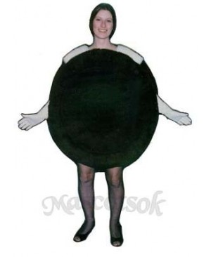 Brown & White Cookie Mascot Costume