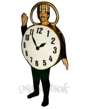 Clock Mascot Costume