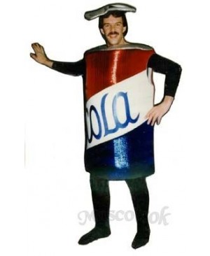 Cola Can Mascot Costume