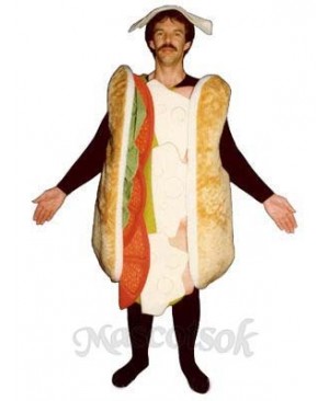 Sub Sandwich Mascot Costume