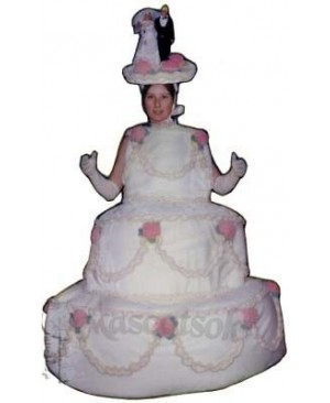 Three Layer Cake Mascot Costume