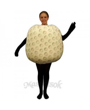 Gold Ball Mascot Costume