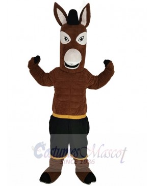 Mule mascot costume