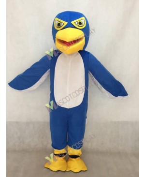 New Dark Blue and White Hawk / Falcon Mascot Costume