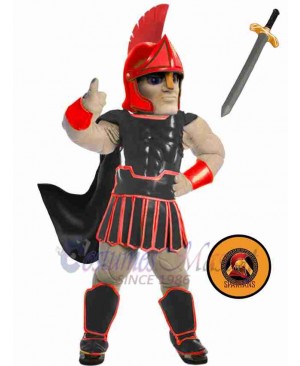 Spartan Trojan mascot costume