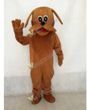 Brown Rooney Dog Mascot Costume