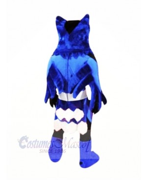 Hero Blue Owl Mascot Costumes Cartoon	