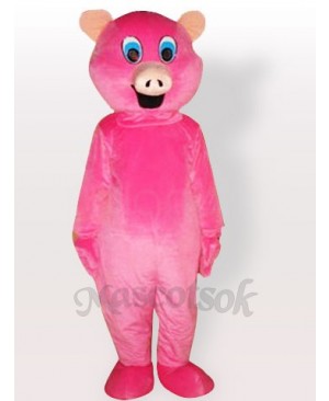 Pink Pig Adult Mascot Costume