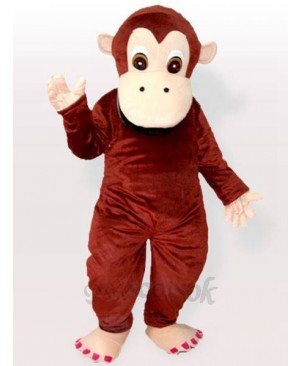 Lovely Chimpanzee Gorilla Adult Mascot Costume