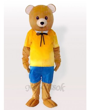 Teddy Bear Adult Mascot Costume