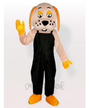 Fortune Dog Adult Mascot Costume