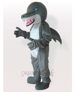 Blue Eyes Shark Adult Mascot Costume